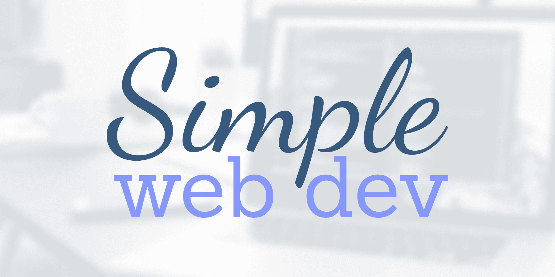 Simple Web Dev